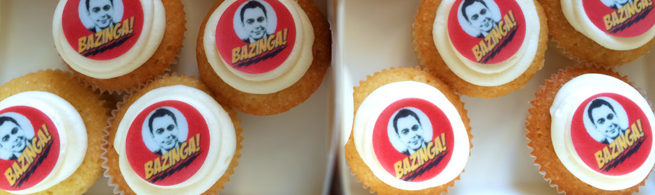 Bazinga Cupcakes